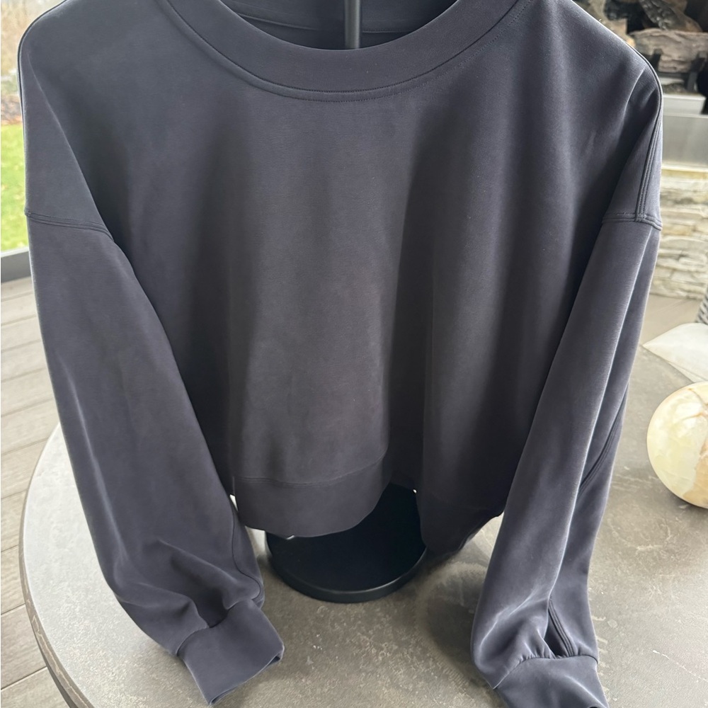 Lululemon Softstreme Women's Black Sweatshirt